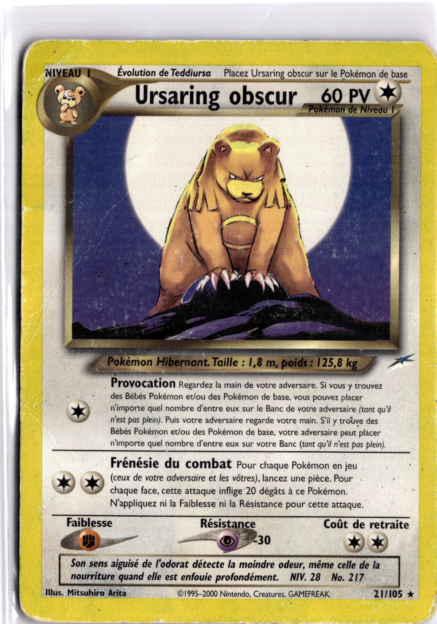 21/105 Ursaring Obscur