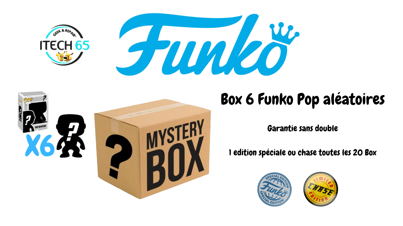 Lot 6 Funko POP Mystère