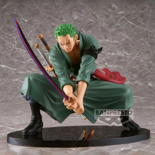 ONE PIECE - Zoro -Scultures big banpresto figure colosseum 13cm