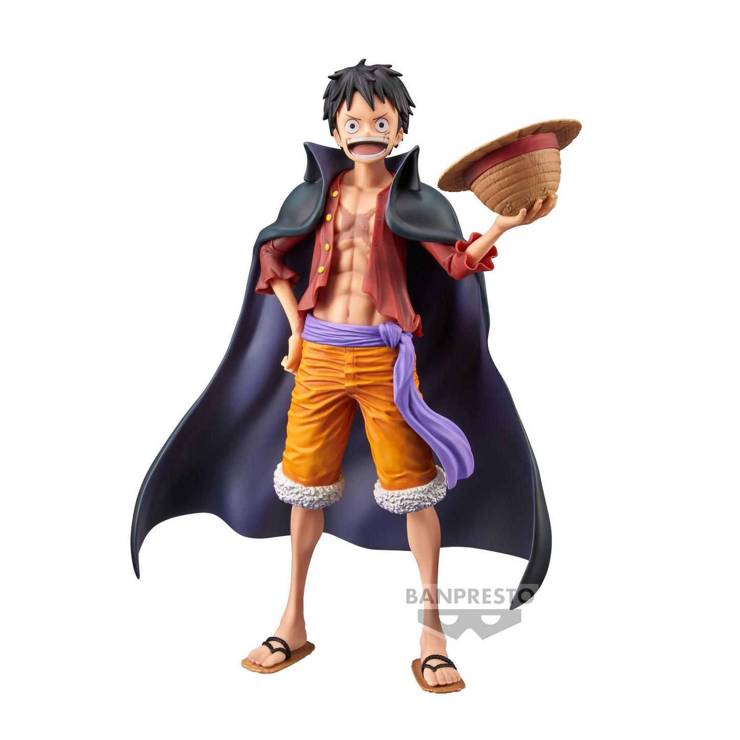 ONE PIECE - Monkey .D.Luffy - Figurine Grandista Nero 27cm