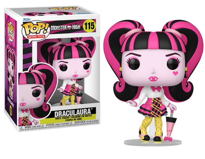 Lot 3 Funko POP MONSTER HIGH