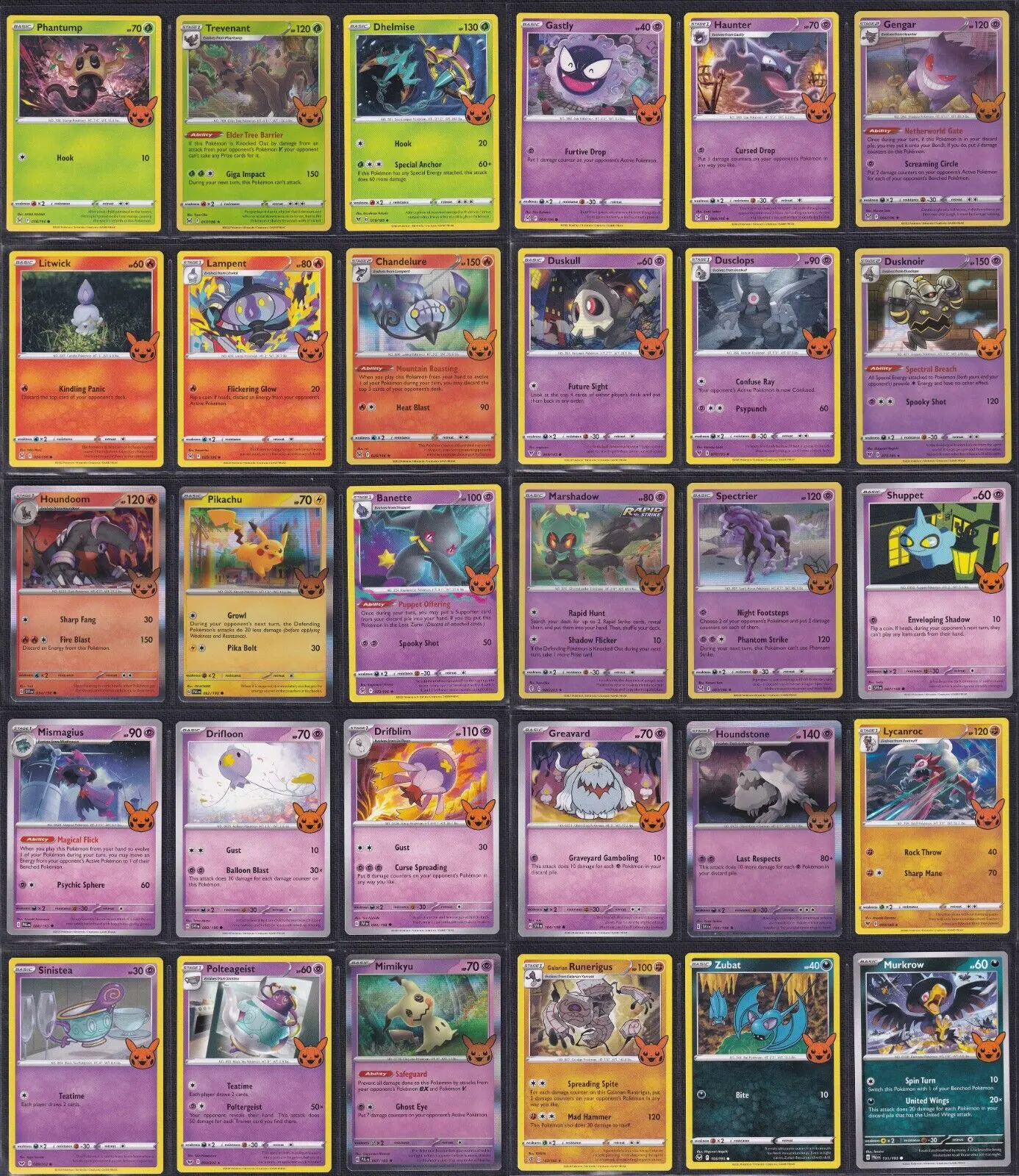 Booster Trick or Trade Halloween Pokemon 2023