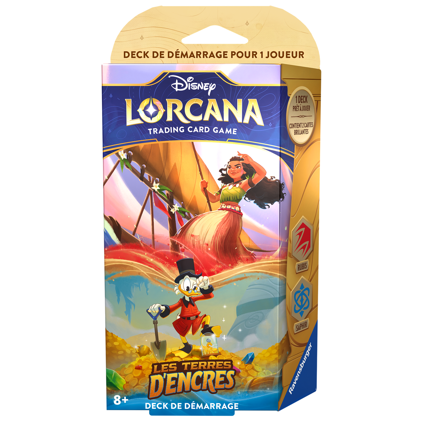 DECK DE DÉMARRAGE VAIANA ET PICSOU – DISNEY LORCANA