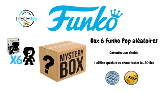 Lot 6 Funko POP Mystère