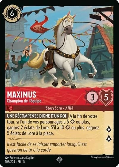 Maximus, Champion de l'équipe 105/204 • FR • 5