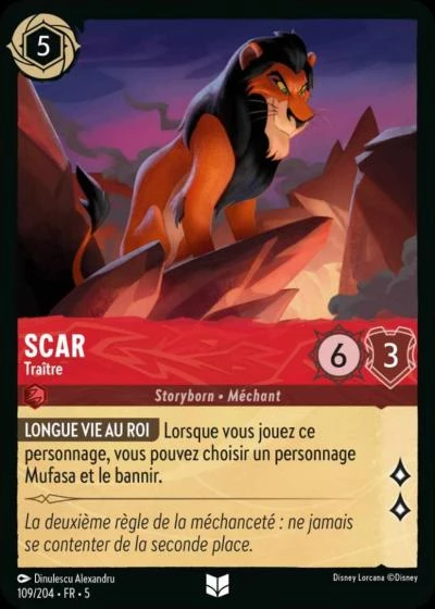 Scar, Traître 109/204 • FR • 5