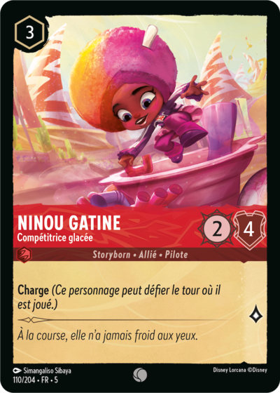 Ninou Gatine, Compétitrice glacée 110/204 • FR • 5