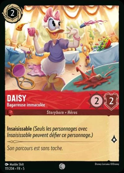 Daisy, Bagarreuse immaculée 111/204 • FR • 5