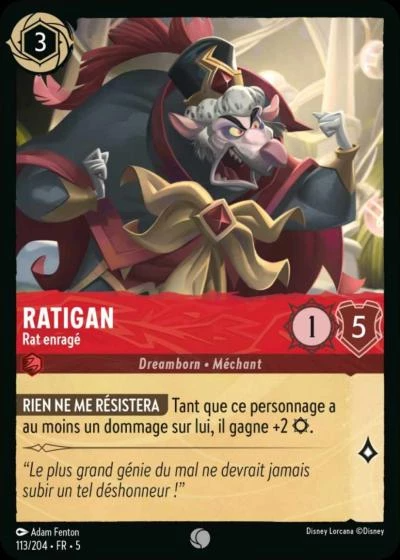 Ratigan, Rat enragé 113/204 • FR • 5