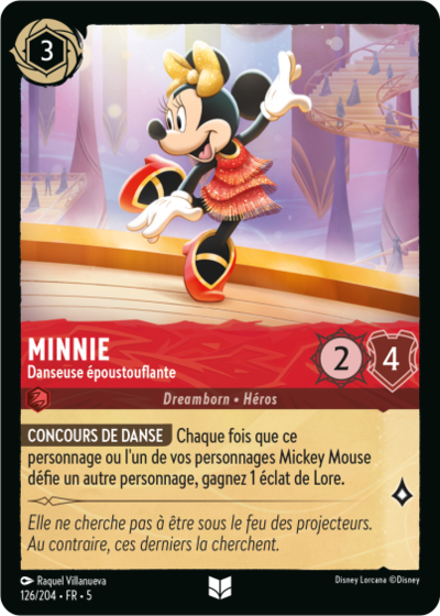 Minnie, Danseuse époustouflante 126/204 • FR • 5