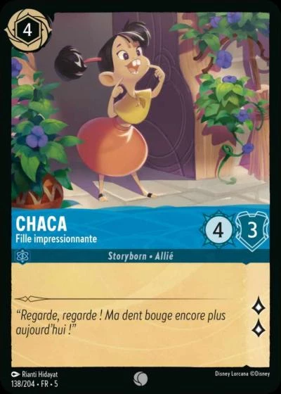 Chaca, Fille impressionnante 138/204 • FR • 5