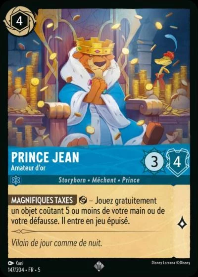 Prince Jean, Amateur d'or 147/204 • FR • 5