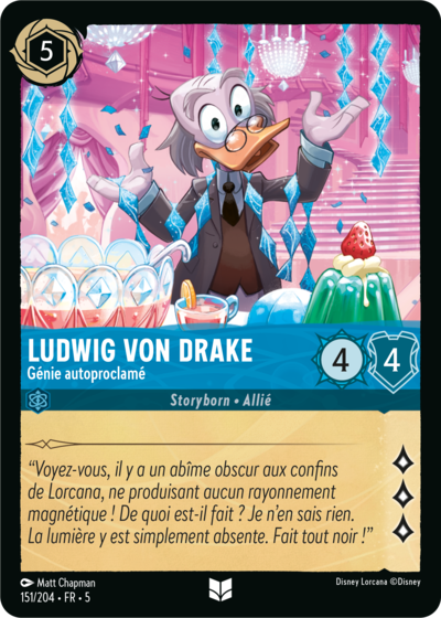 Ludwig von Drake, Génie autoproclamé 151/204 • FR • 5