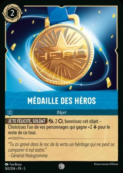 Médaille des Héros 165/204 • FR • 5