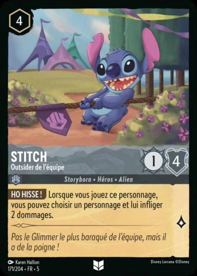 Stitch, Outsider de l'équipe 171/204 • FR • 5