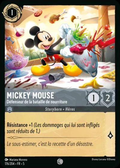 Mickey Mouse, Défenseur de la bataille de nourriture 176/204 • FR • 5