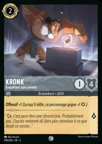 Kronk, Enquêteur sans permis 178/204 • FR • 5