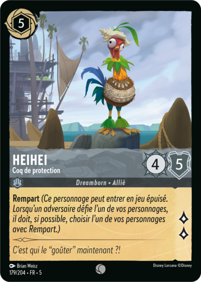 Heihei, Coq de protection 179/204 • FR • 5