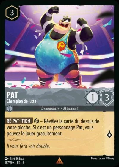 Pat, Champion de lutte 187/204 • FR • 5