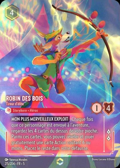 Robin des Bois, Tireur d'élite