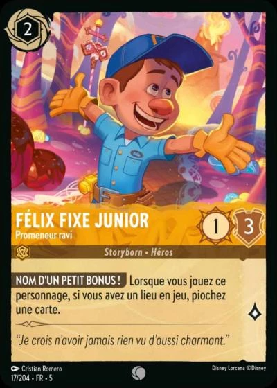 Félix Fixe Junior, Promeneur ravi 17/204 • FR • 5