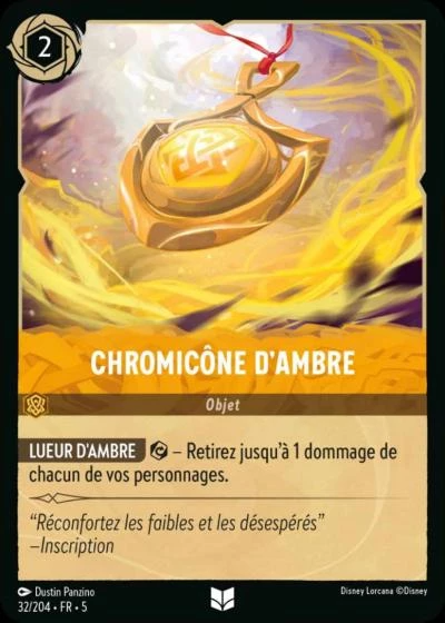 Chromicône d'Ambre 32/204 • FR • 5