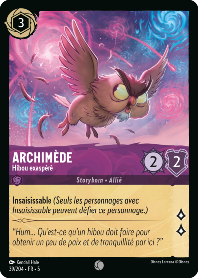 Archimède, Hibou exaspéré 39/204 • FR • 5