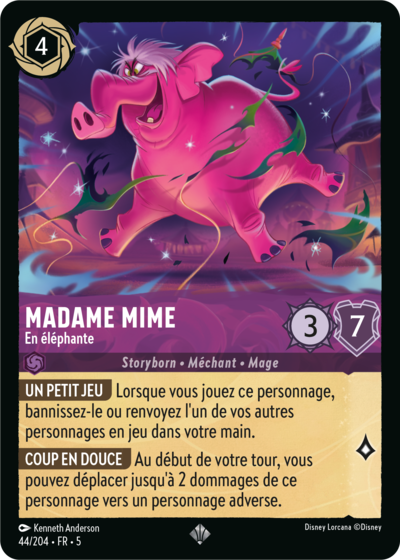 Madame Mime, En éléphante 44/204 • FR • 5