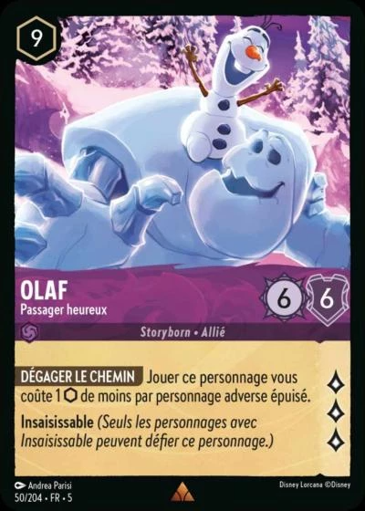 Olaf, Passager heureux 50/204 • FR • 5