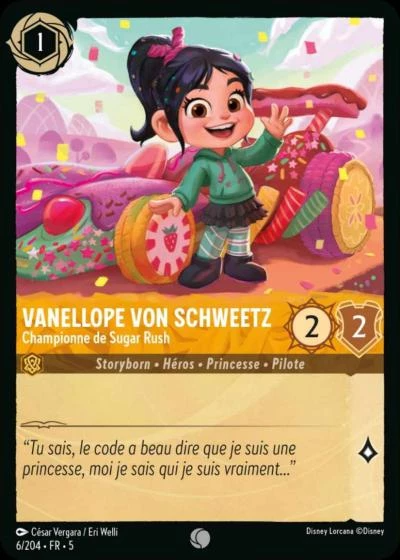 Vanellope Von Schweetz, Championne de Sugar Rush 6/204 • FR • 5