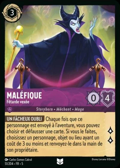 Maléfique, Fêtarde vexée 51/204 • FR • 5