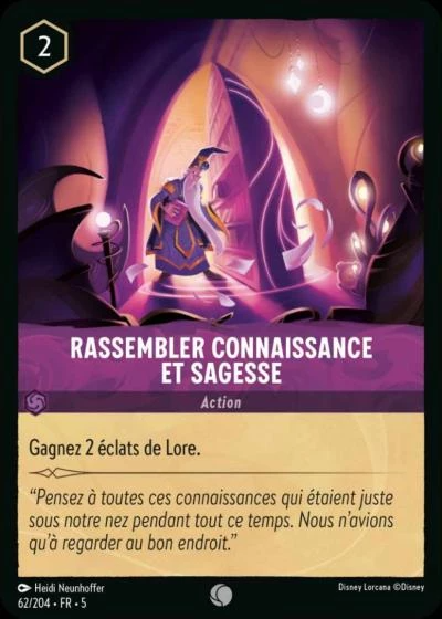 Rassembler connaissance et sagesse 62/204 • FR • 5