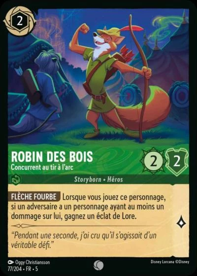 Robin des Bois, Concurrent au tir à l'arc 77/204 • FR • 5