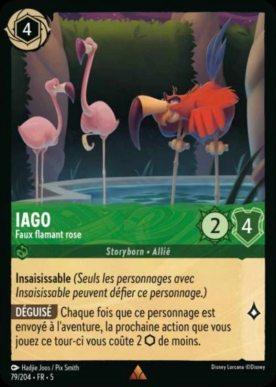 Iago, Faux flamant rose 79/204 • FR • 5