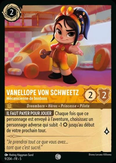 Vanellope Von Schweetz, Mécanicienne de bonbons 9/204 • FR • 5