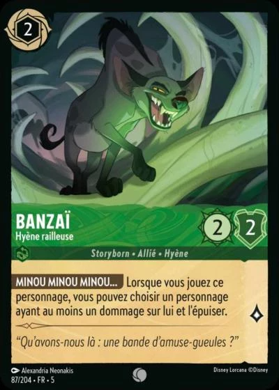 Banzaï, Hyène railleuse 87/204 • FR • 5