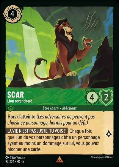 Scar, Lion revanchard 93/204 • FR • 5