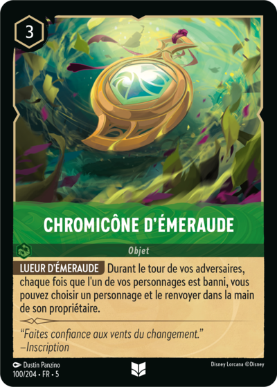 Chromicône d'Émeraude 100/204 • FR • 5