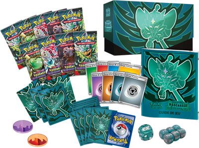 Coffret Dresseur D’Élite ETB Pokémon Mascarade Crépusculaire – EV 6 – Ogerpon